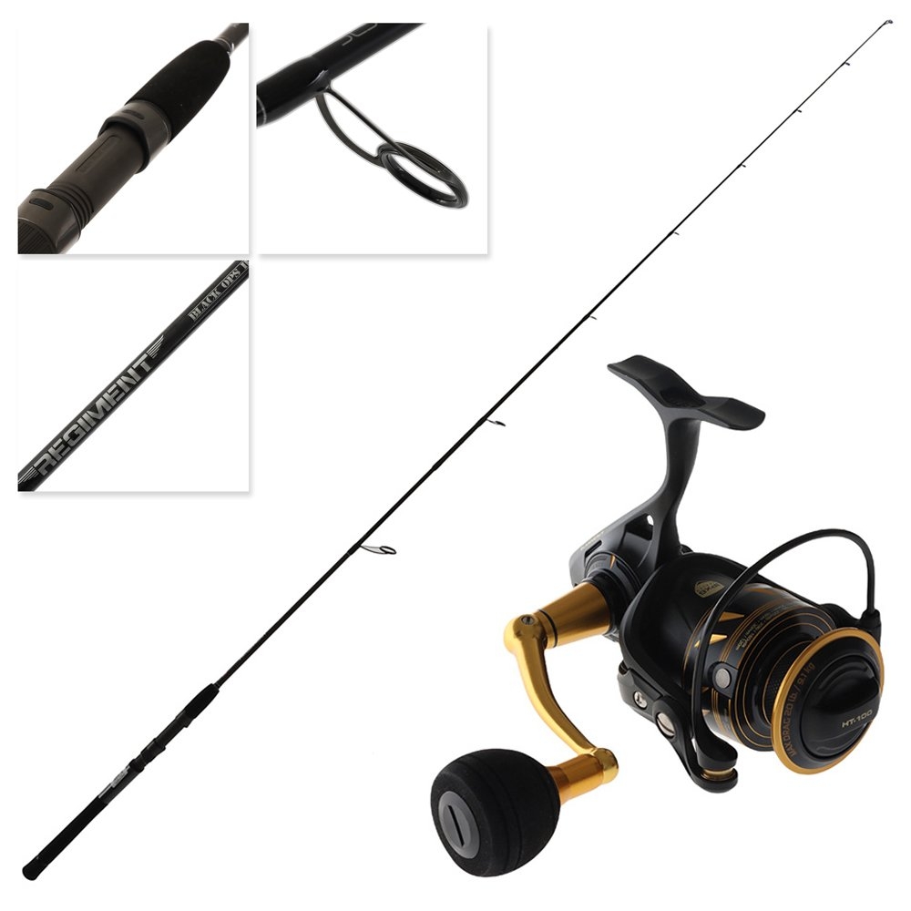 PENN Slammer IV 2500 Regiment Black Ops II Softbait Combo 7ft 4-8kg 2pc
