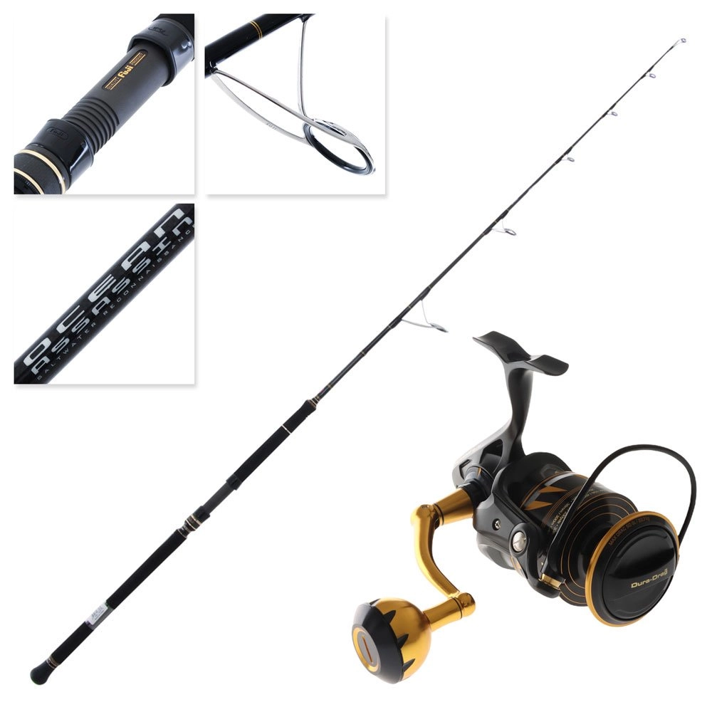 Buy PENN Slammer IV 7500 Ocean Assassin 571MH Speed Jigging Combo