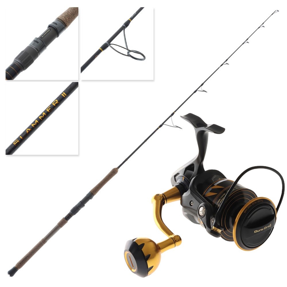 PENN Slammer IV 7500 Spin Jig Combo 5ft 8in PE5-8 1pc