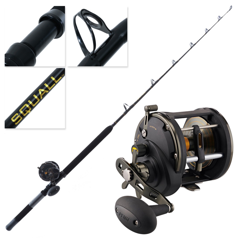 PENN Squall II 50 Level Wind PSQ561H Boat Combo 5ft 6in 15-24kg 1pc