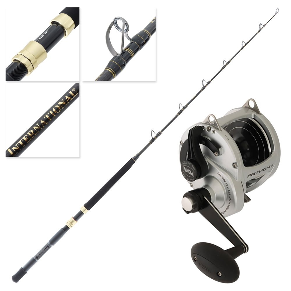 PENN Fathom II 80 International 2-Speed Game Combo 5ft 9in 24kg 1pc