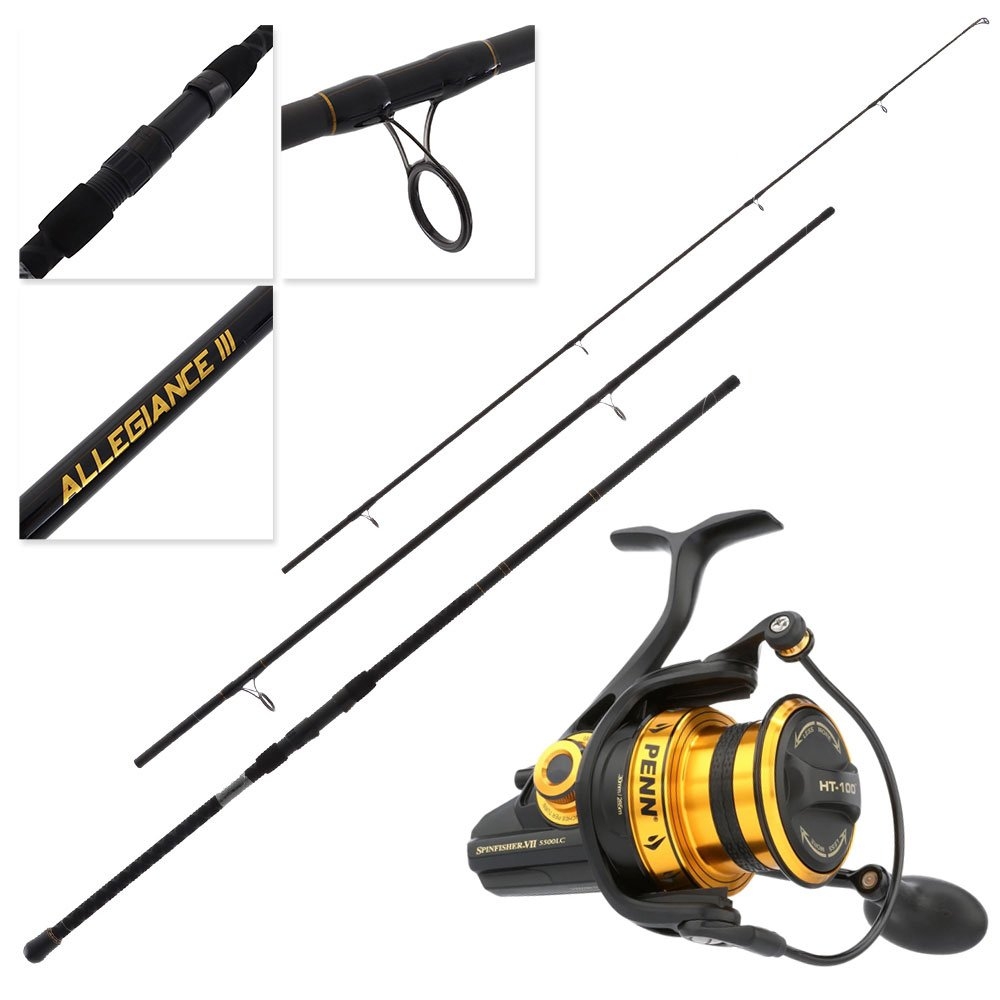 PENN Spinfisher VII 5500 Allegiance III Surf Spin Combo 13ft 10-15kg 3pc