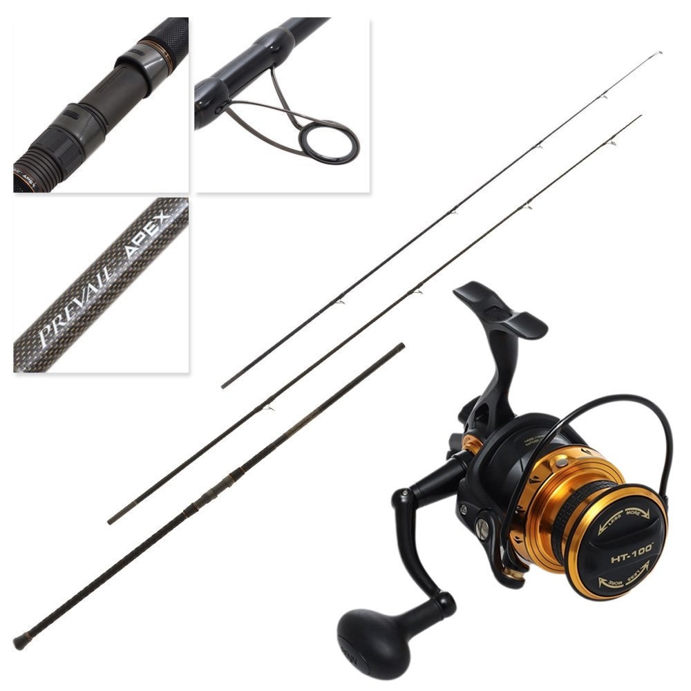 PENN Spinfisher VII 5500 Long Cast Prevail APEX Braid Surf Combo 14ft 6in 10-25kg 3pc