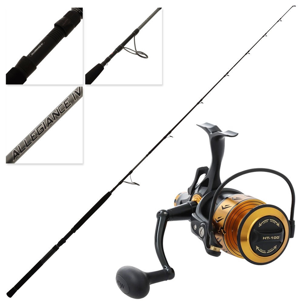 PENN Spinfisher VII 6500LL Allegiance IV 702MH Inshore Spin Combo 7ft 8-12kg 2pc