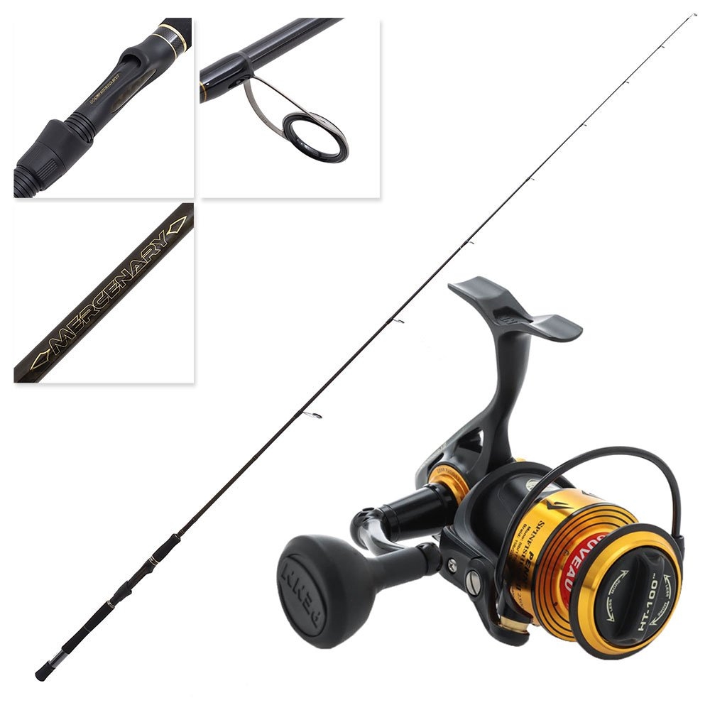 PENN Spinfisher VII 2500 S Mercenary Boat Spin Combo 7ft 2in 4-8kg 2pc