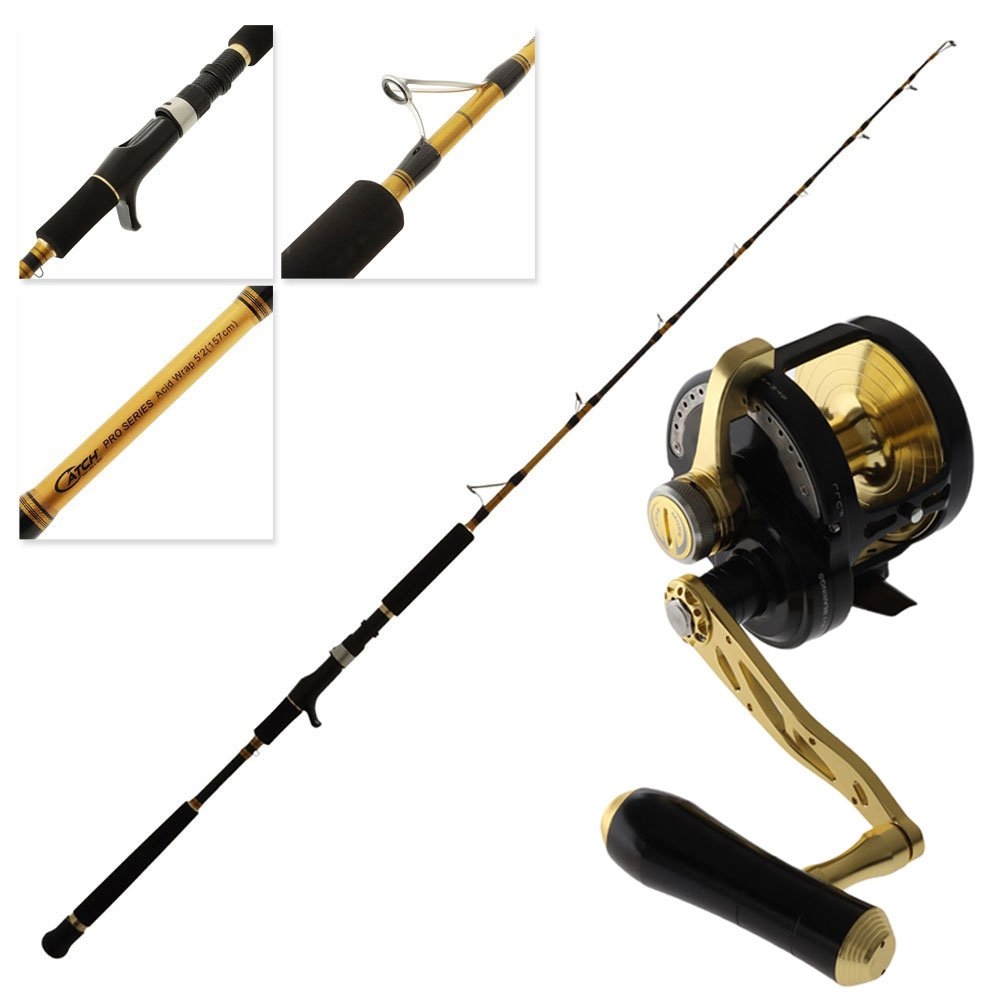 Catch Pro Series Xtreme Acid Wrap Jigging Combo 5ft 2in 200-400g 1pc