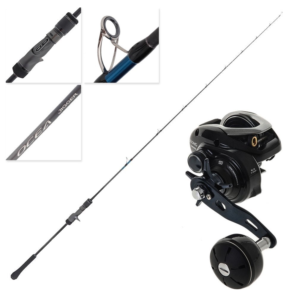 Shimano Grappler 300HG Ocea Jigger OH Jigging Combo 5ft 10in PE3 1pc