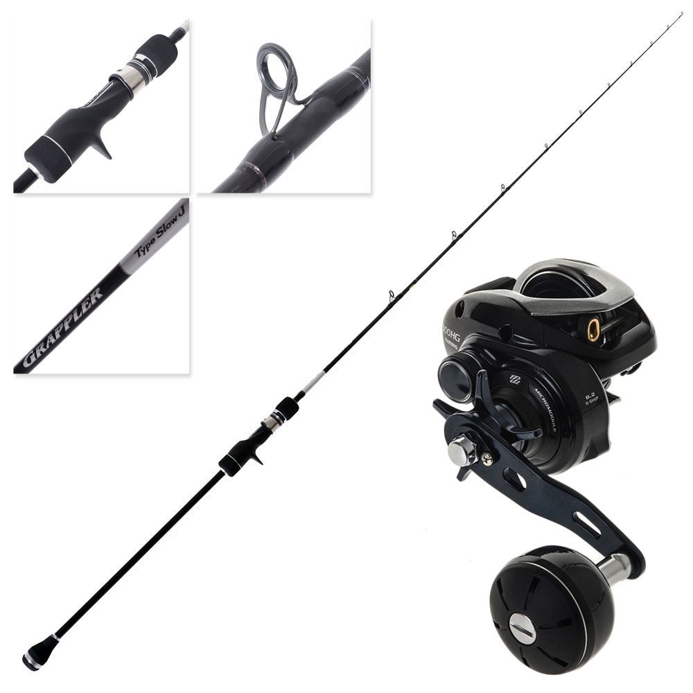 Shimano Grappler 300HG 25 Type SJ B664 Slow Jig OH Combo 6ft 6in 330g 2pc