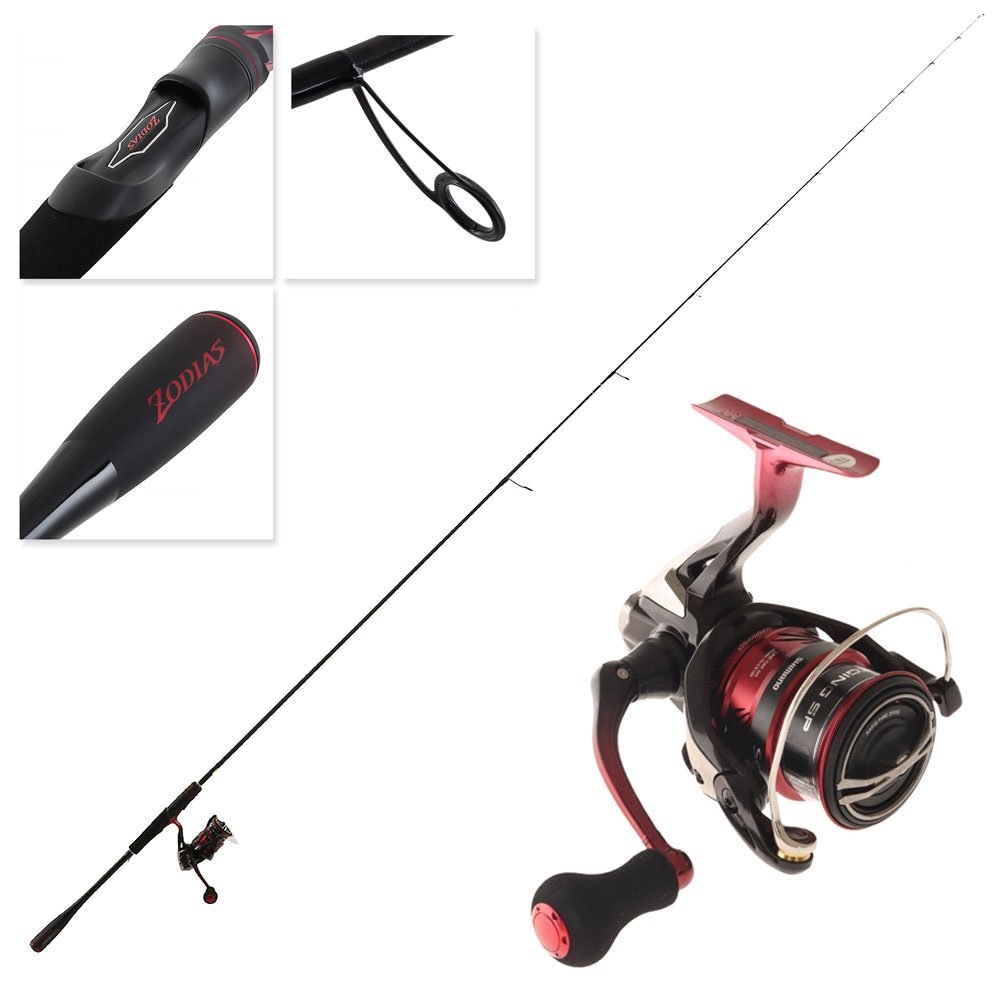 Shimano Sephia BB C3000SHG Zodias 270UL Ultra Light Canal Spin Combo 8ft 2-6lb 2pc