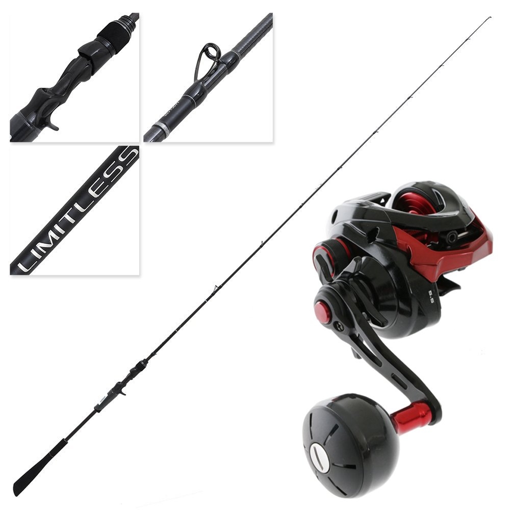 Shimano Genpu XT 200PG Limitless Slow Jig Combo 6ft 6in PE1.5 2pc
