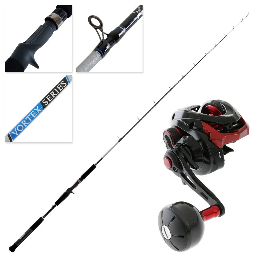 Shimano Genpu XT 200PG Vortex Baitcaster Combo 6ft 6in 6-10kg 1pc