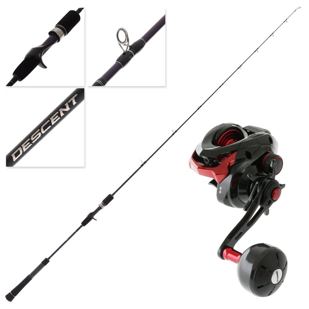 Shimano Genpu XT 201PG Descent Type J Left Hand Spiral OH Slow Jig Combo 5ft 8in 150g 1pc
