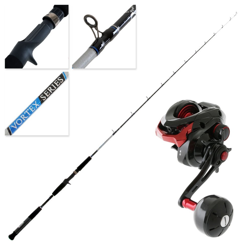 Shimano Genpu XT 201PG Vortex Baitcaster Left Hand Combo 6ft 6in 6-10kg 1pc