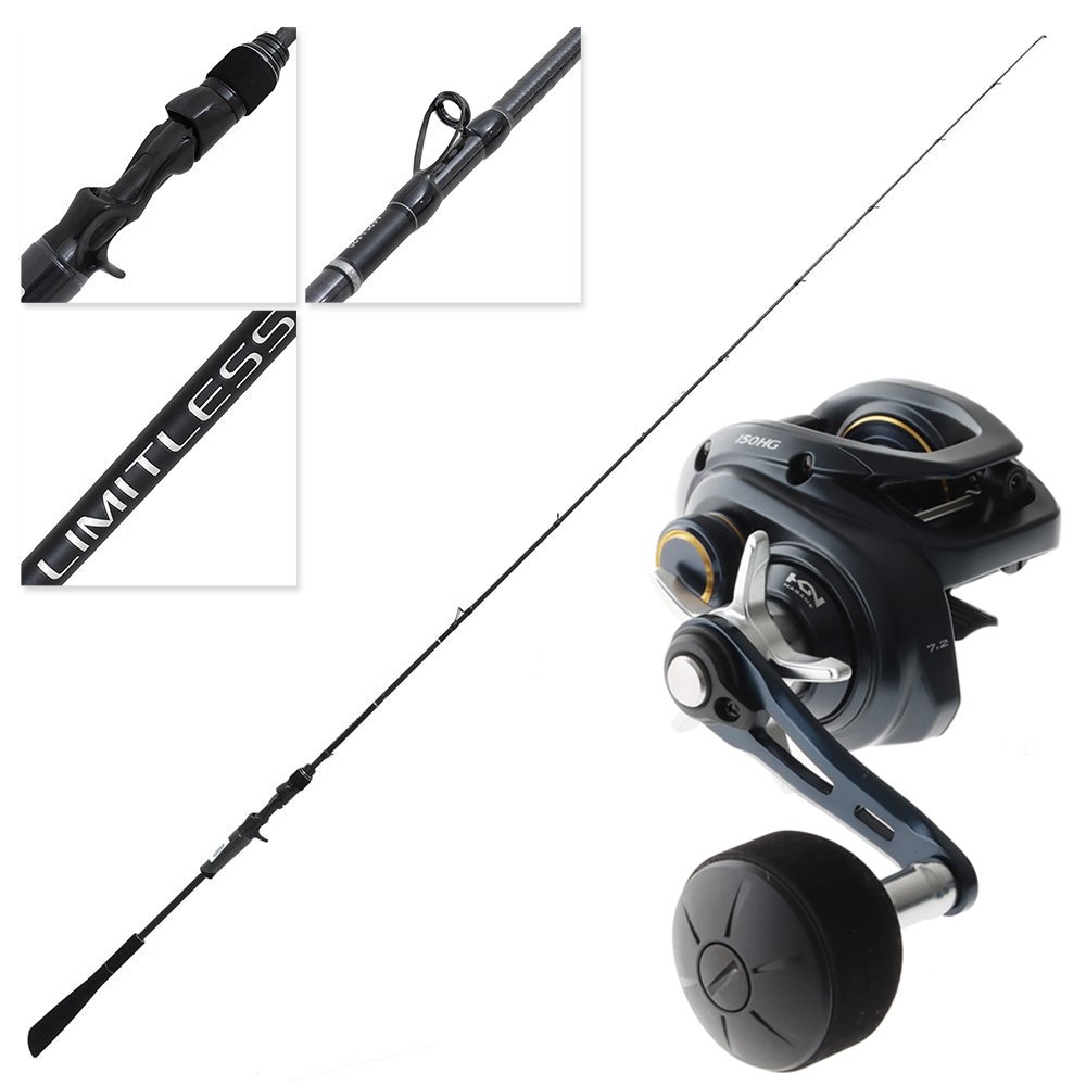 Shimano Grappler BB 150HG Limitless Slow Jig Combo 6ft 6in PE1.5 2pc