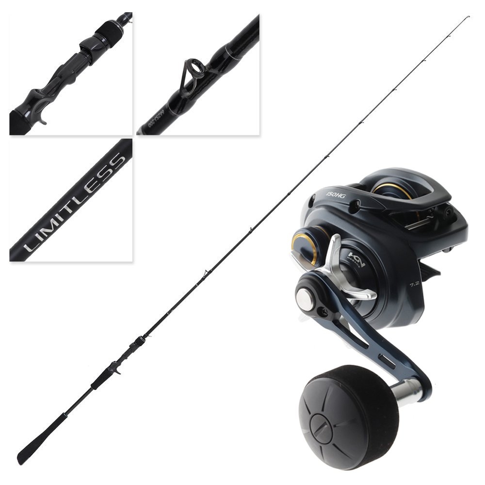 Shimano Grappler BB 150HG Limitless Slow Jig Combo 6ft 6in PE2 Max 200g 2pc