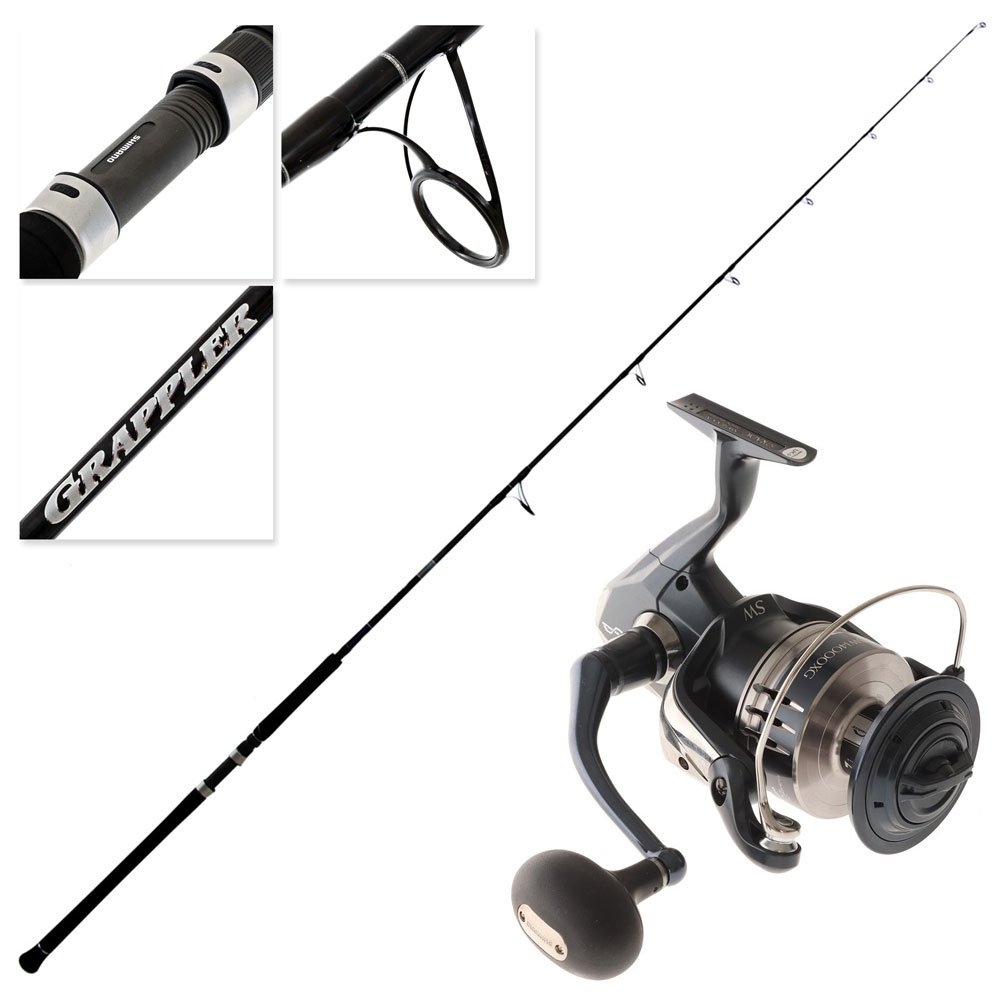 Buy Shimano Grappler Type C S80M Topwater Spin Rod 8ft PE5