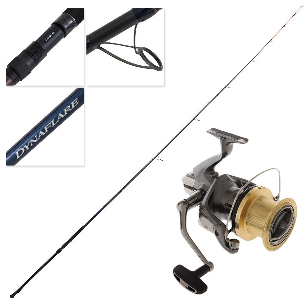 Shimano 25 Aerlex 14000 XSC Dynaflare Medium Heavy Surf Spin Combo 14ft 6in 10-15kg 3pc