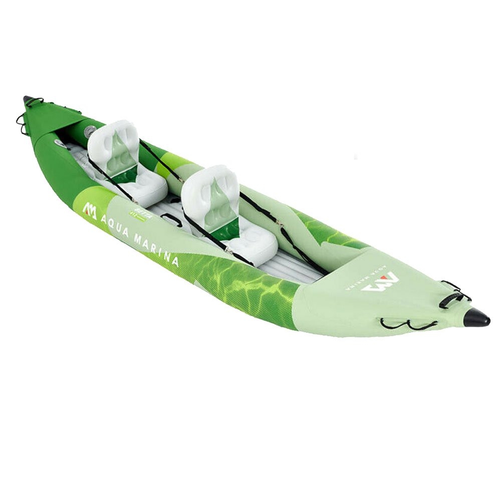 Aqua Marina Betta Leisure 2 Person Inflatable Kayak with Paddles 13ft 6in
