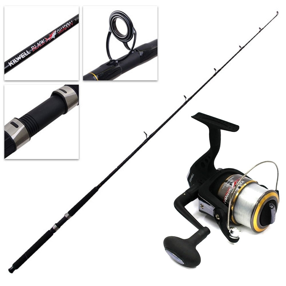 Kilwell Black Shadow 360 3BB 601BT Boat Combo 6ft 8-12kg 1pc