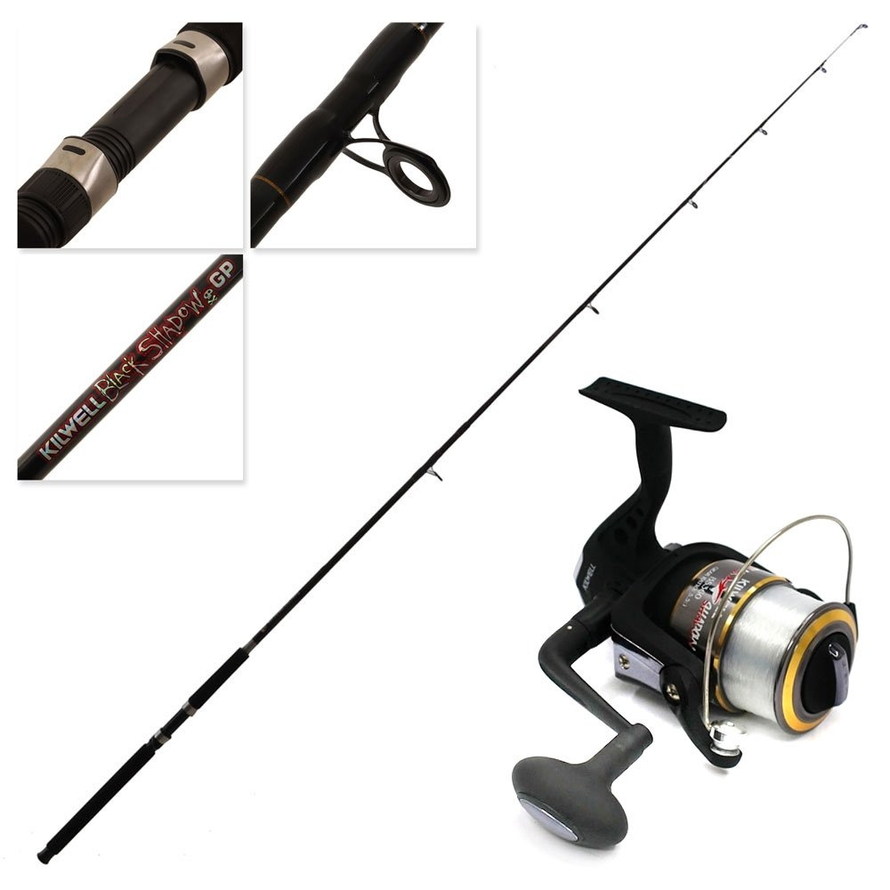 Kilwell Black Shadow 360 BS802 General Purpose Combo 8ft 8-12kg 2pc
