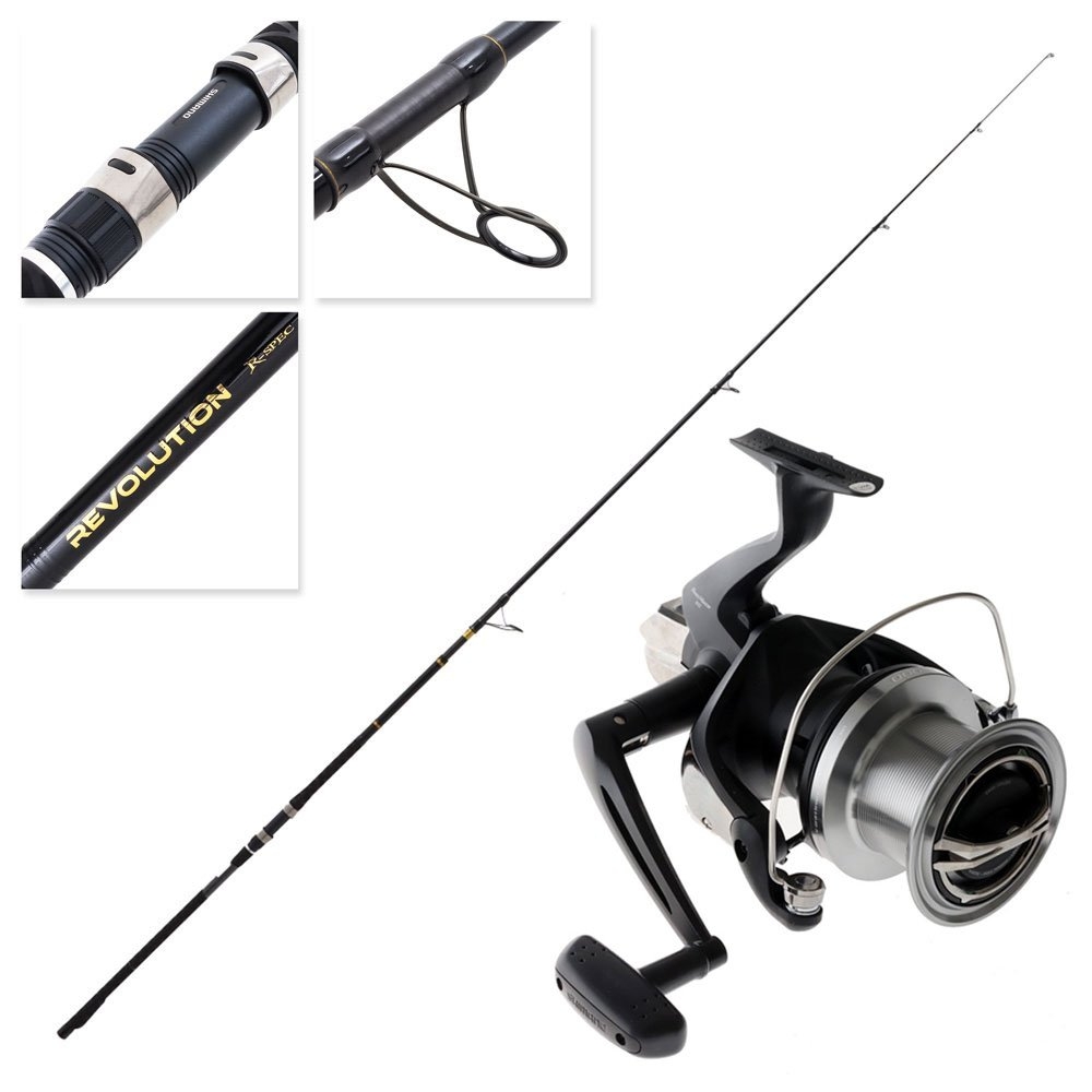 Shimano Beastmaster 14000 XC Revolution Travel Telescopic Surf Combo 13ft 10-15kg 3-5oz