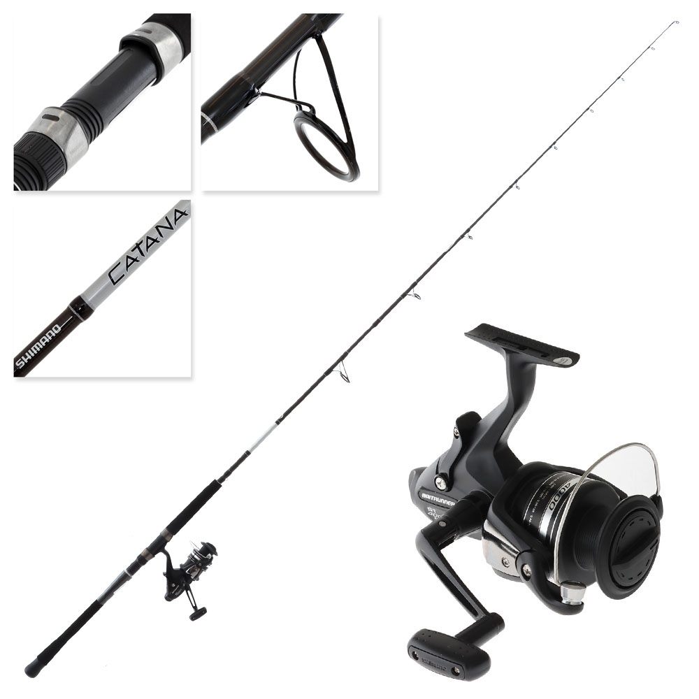 Shimano Baitrunner ST 4000 FB Catana Softbait Combo 7ft 3in 6-8kg 2pc