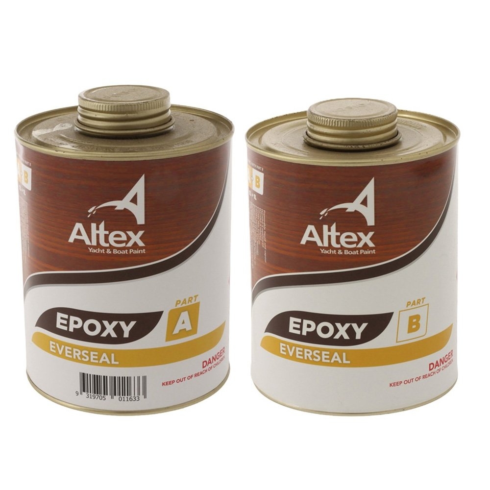 Altex Epoxy Everseal Timber Sealer 1L Part A and B