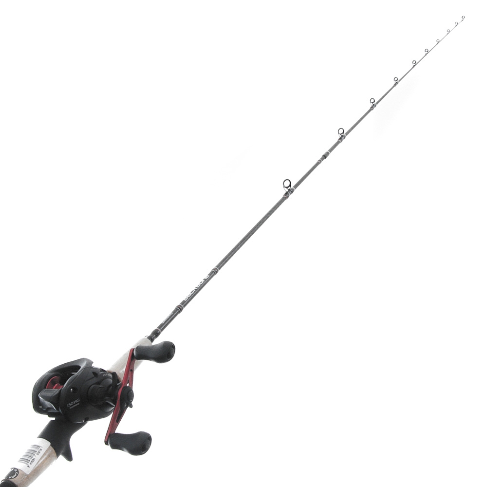 Shimano Caius 150B Backbone Overhead Low Profile Baitcaster Combo 7ft 2-5kg 2pc