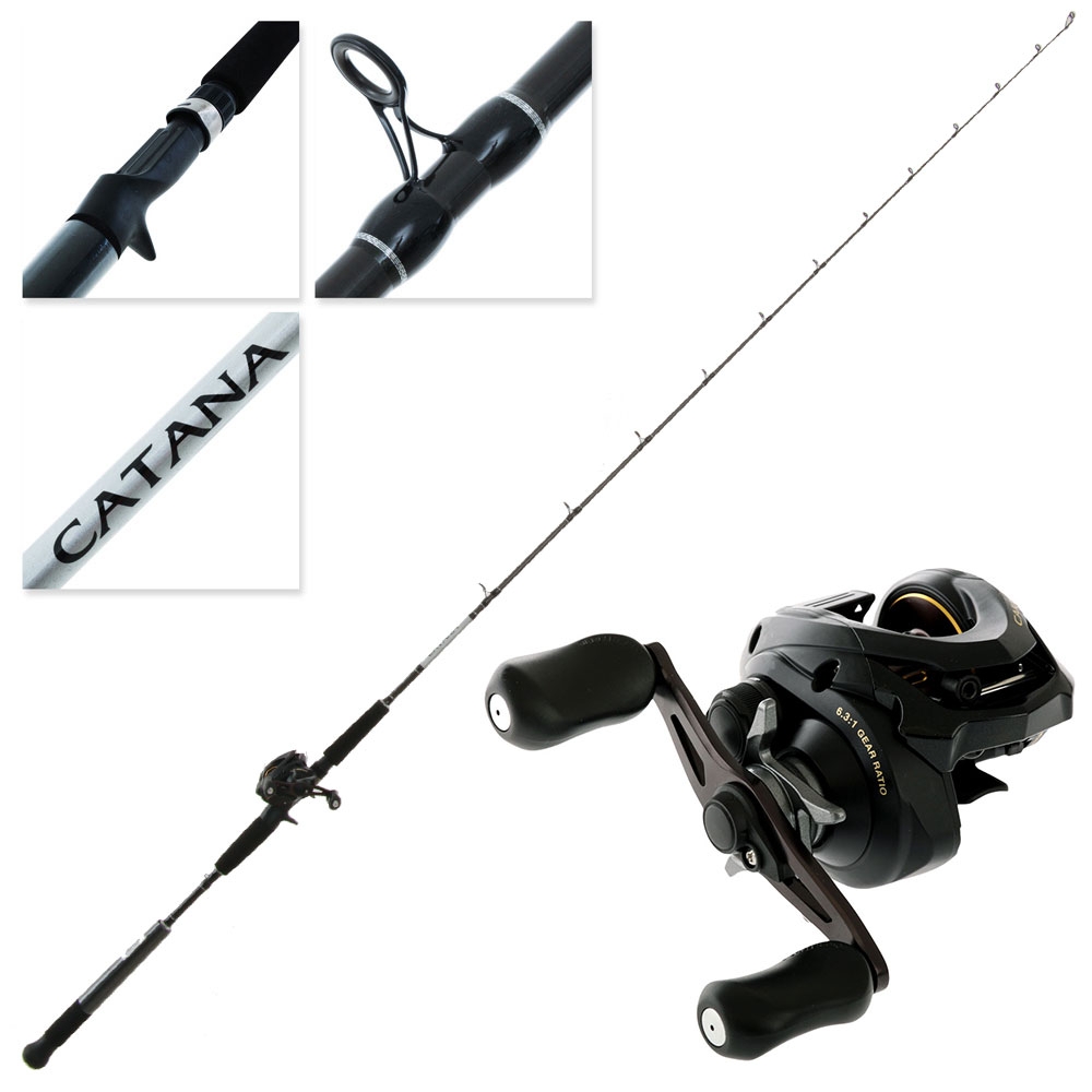 Shimano Caius 150B Catana Baitcaster Combo 6ft 6in 10-20lb 1pc