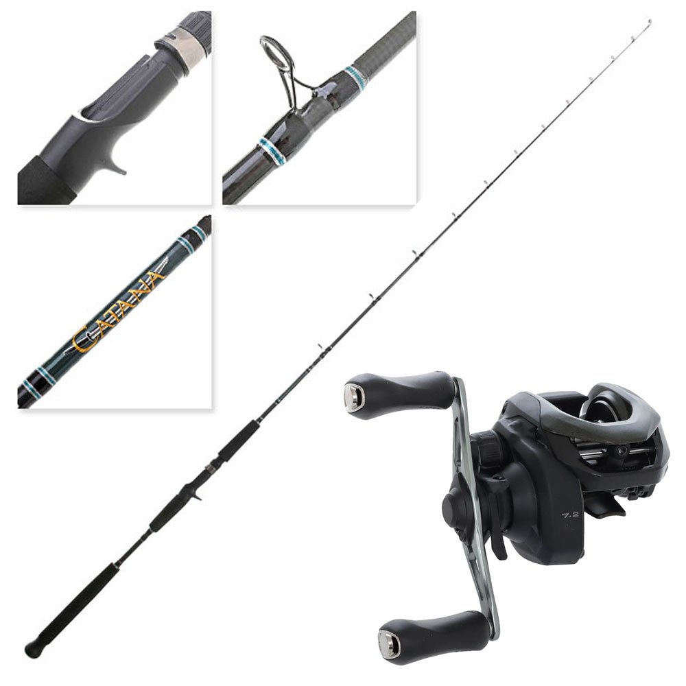 Shimano Caius 150HGC Catana Slow Jig Combo 6ft 6in 10-20lb 1pc