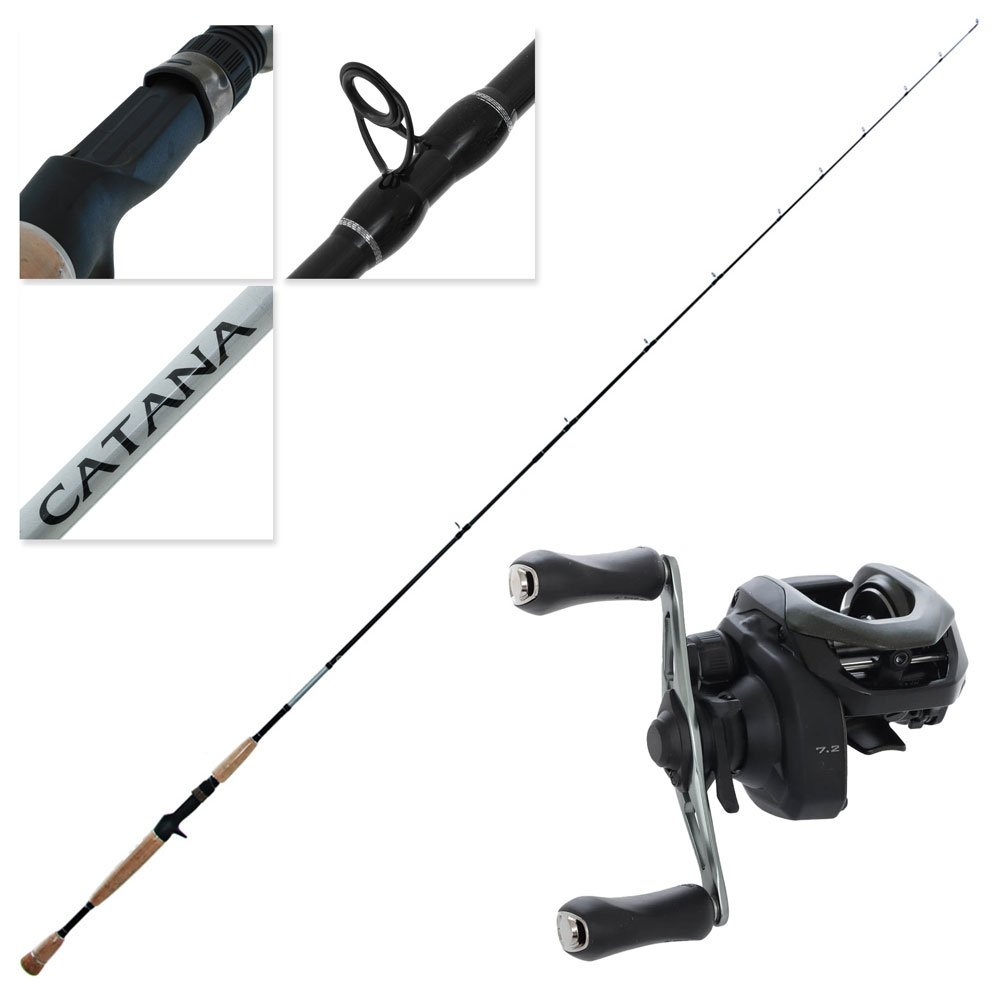 Shimano Caius 150HGC Catana Softbait OH Combo 7ft 2-5kg 2pc