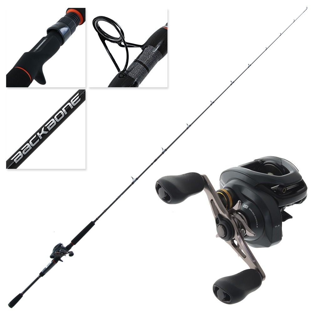 Shimano Curado 200HG K Backbone Slow Jig Combo 7ft 5-8kg 2pc