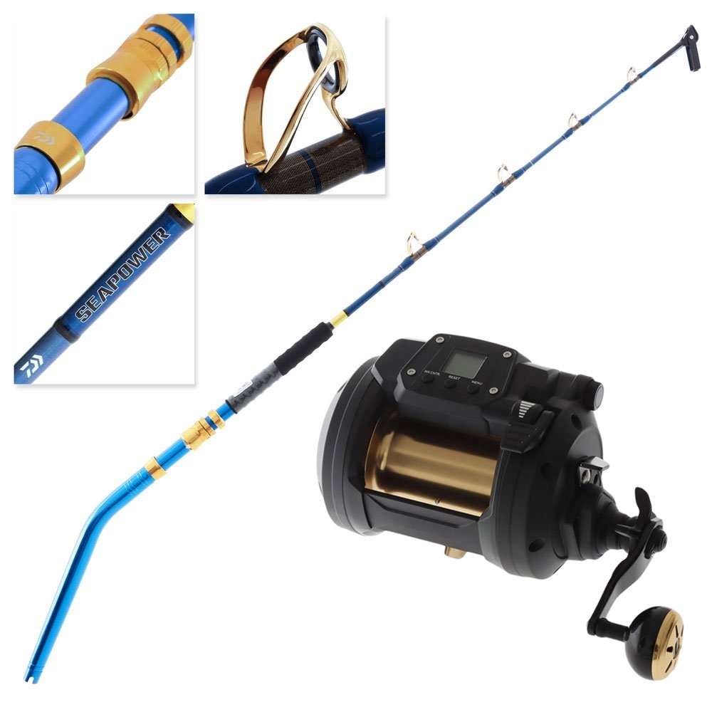 Daiwa Tanacom 1200 AJ Seapower Bent Butt Deep Drop Electric Combo 5ft 5in PE6-10 1pc