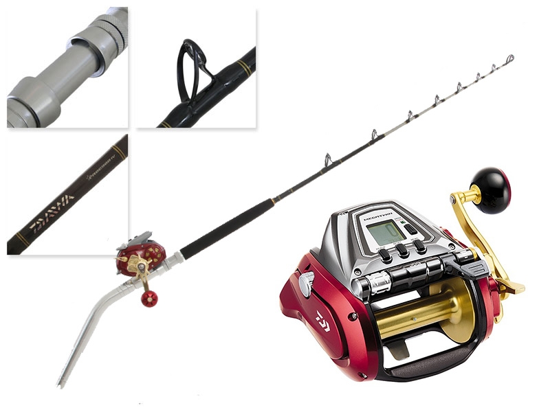 Daiwa Seaborg and Procyon Bent Butt Electric Game Combo 5ft 6in PE6-10 1pc