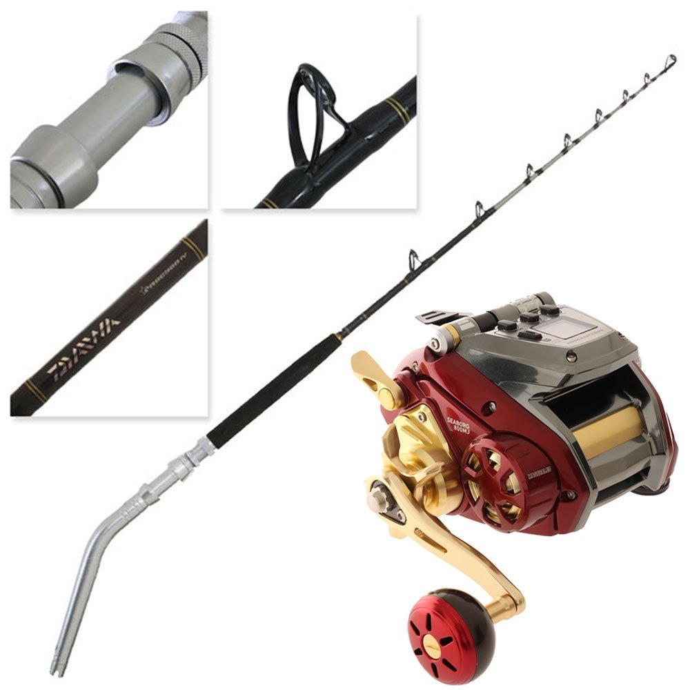 Daiwa Seaborg 800MJ Procyon Dendoh Bent Butt Electric Game Combo 5ft 6in PE6-10 1pc