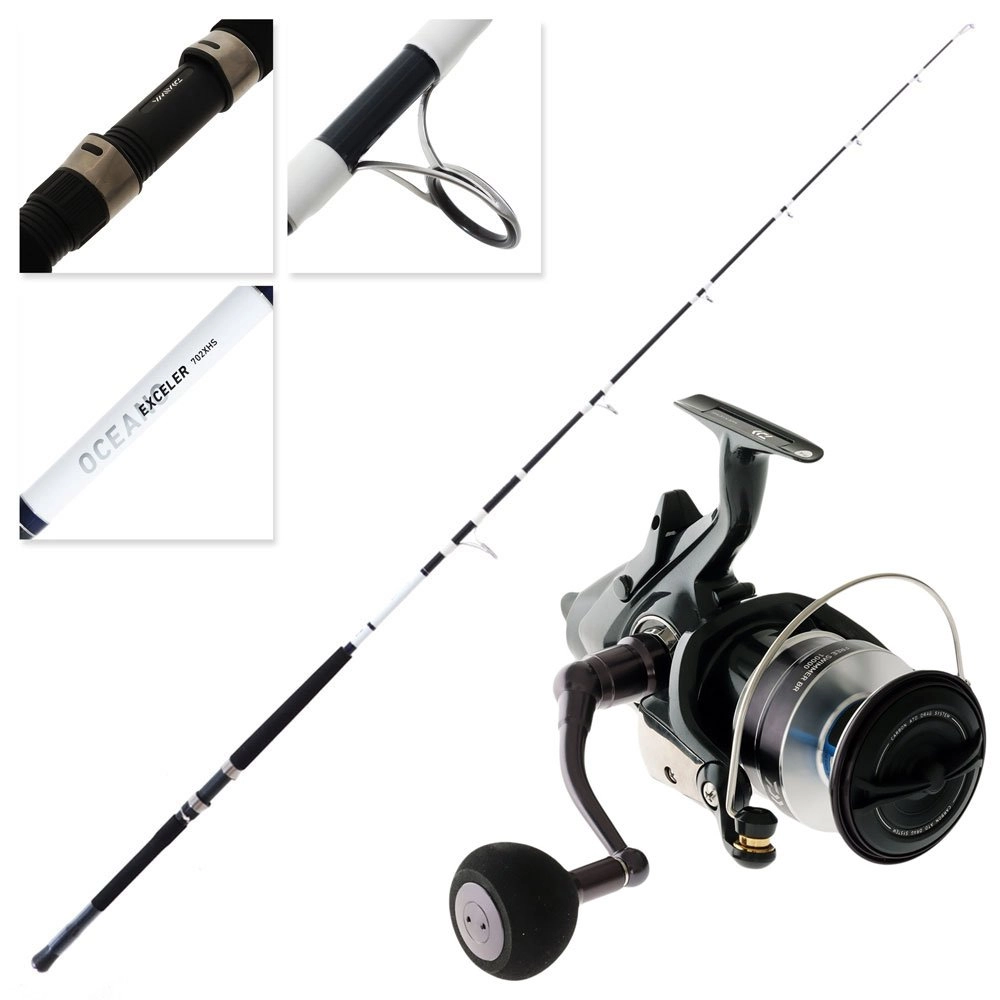 Daiwa Free Swimmer 10000 BR Exceler Oceano Spinning Boat Combo 7ft 2pc Daiwa Free Swimmer 10000 BR Exceler Oceano Spinning Boat Combo 7ft 2pc