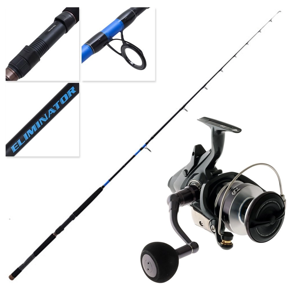 Daiwa Free Swimmer 8000 BR Eliminator Spinning Boat Combo 7ft 8-10kg 2pc Daiwa Free Swimmer 8000 BR Eliminator Spinning Boat Combo 7ft 8-10kg 2pc