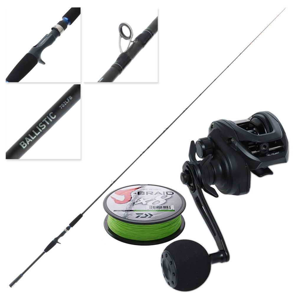 daiwa baitcaster combo nz Procaster 80 Baitcasting The Daiwa Procaster 80 Baitcasting PC80HS/G661MH rod and reel combo features a compact body design (80 size) with a Carbon Concept frame/side plate Daiwa Saltist X 150 Ballistic