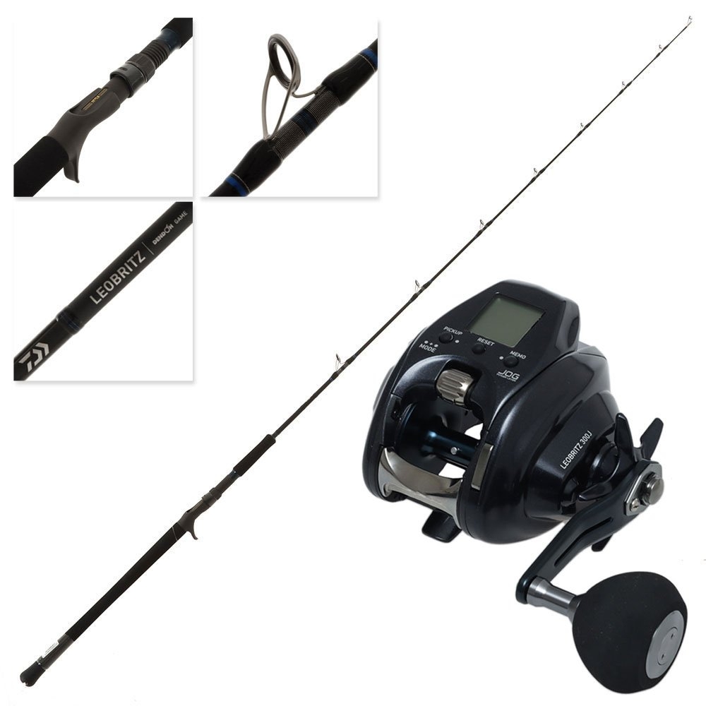 Daiwa Leobritz S300J 25 DG Electric Game Combo 6ft 3in PE 3-4 1pc