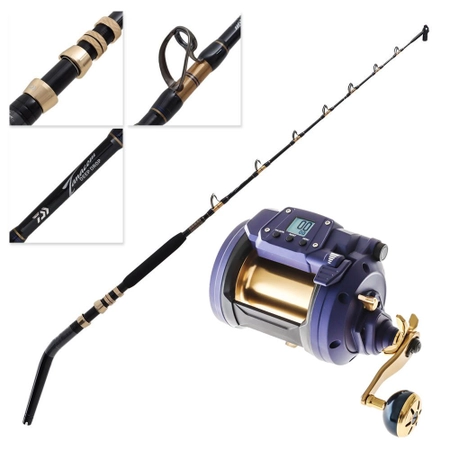 Daiwa Seapower 1200 Tanacom 56HT Electric Game Combo 5ft 6in PE6-10 1pc