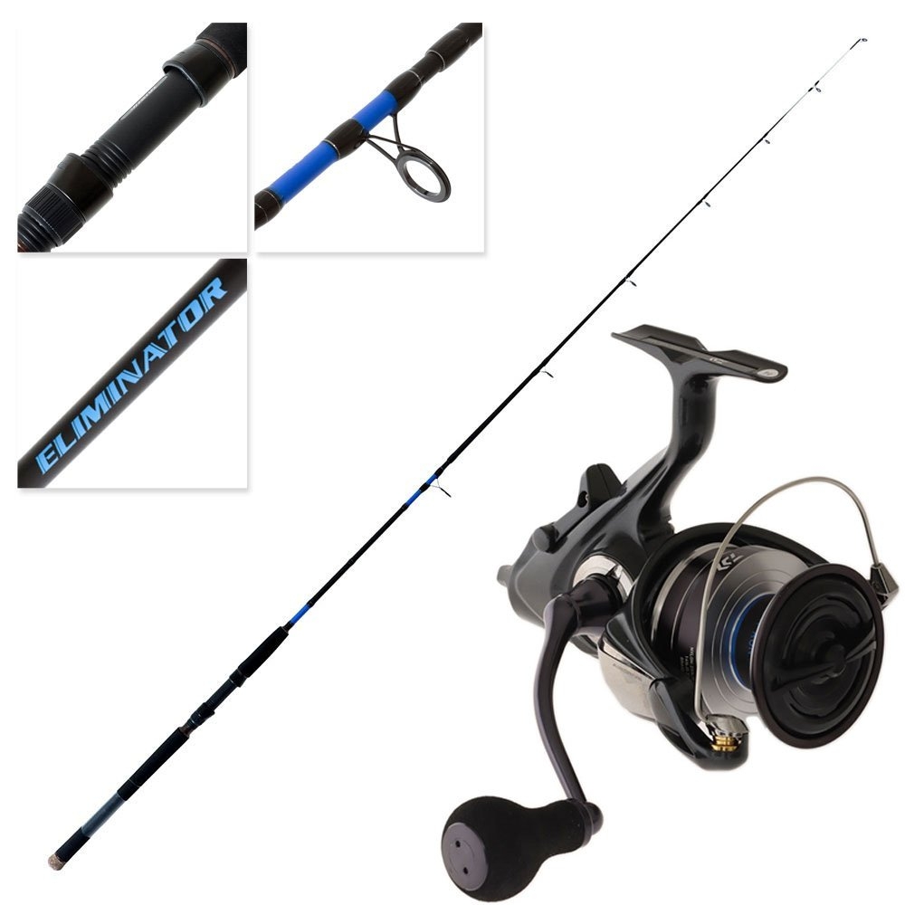 Daiwa Free Swimmer BRLT 5000 Eliminator Spinning Soft Bait Combo 6ft 6in 4-8kg 2pc
