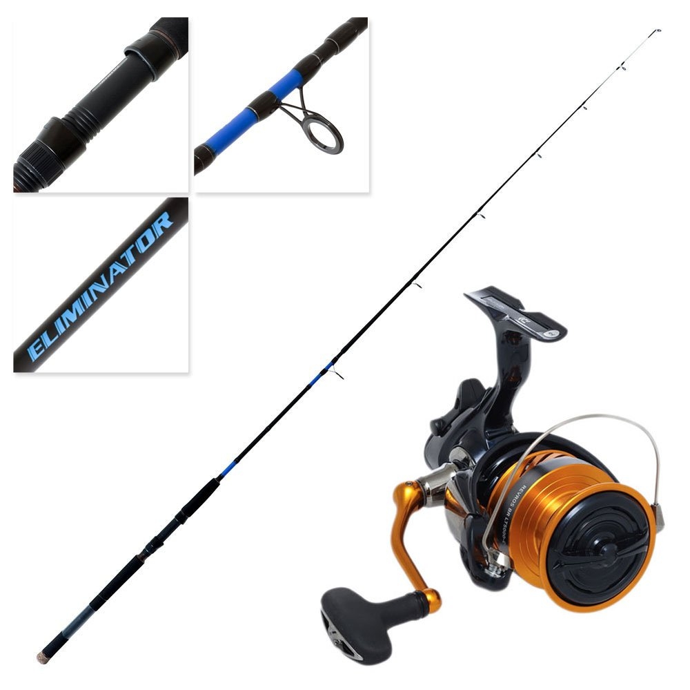 Daiwa Revros BRLT 5000 Eliminator Softbait Spin Combo 6ft 6in 4-8kg 2pc