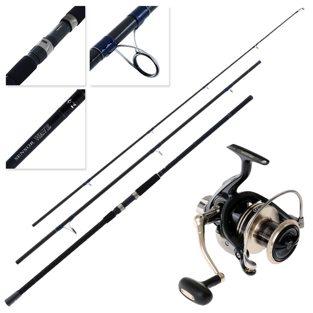 Daiwa Windcast 6000 Sensor Wave Surf Combo 13ft 8-15kg 3pc
