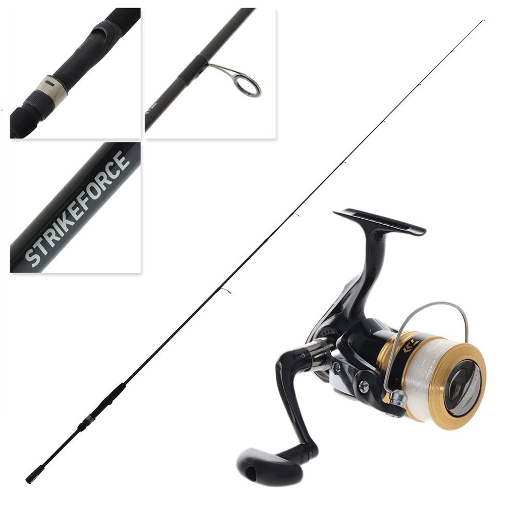 Daiwa Sweepfire 2500 Strikeforce II Softbait Spin Combo 7ft 2-5kg 2pc