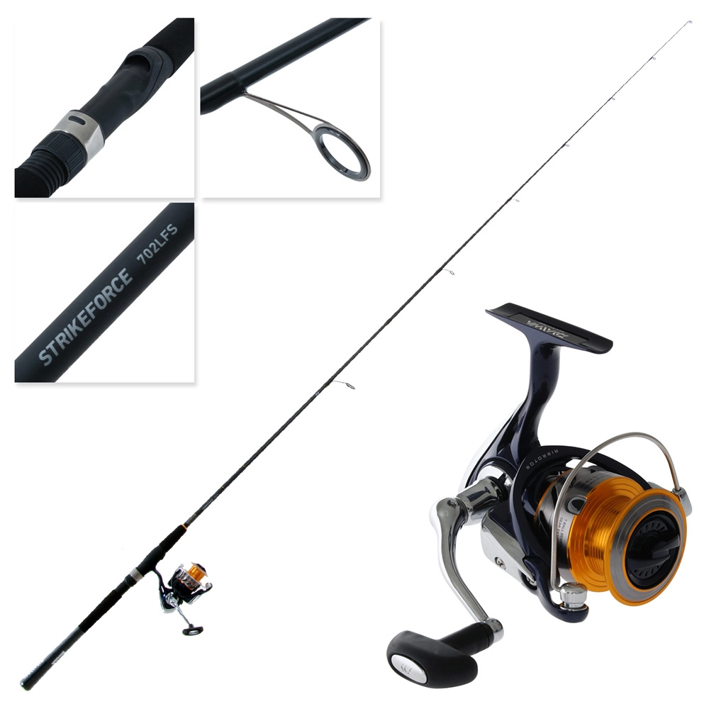 Daiwa Sweepfire 2500 Strikeforce Spinning Freshwater Combo with Line 7ft 2-5kg 2pc Daiwa Sweepfire 2500 Strikeforce Spinning Freshwater Combo with Line 7ft 2-5kg 2pc