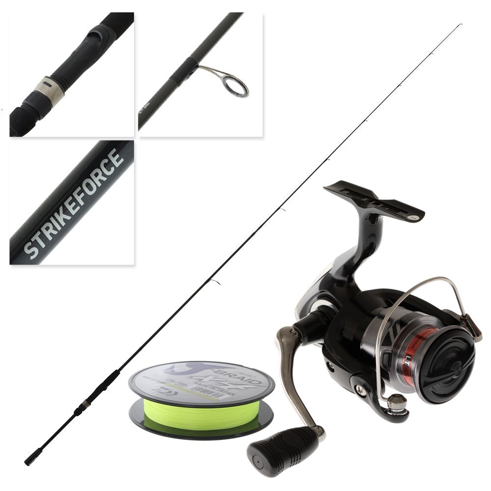 Daiwa RX LT 2500 Strikeforce II Freshwater Spin Combo 7ft 2-5kg 2pc with J-Braid