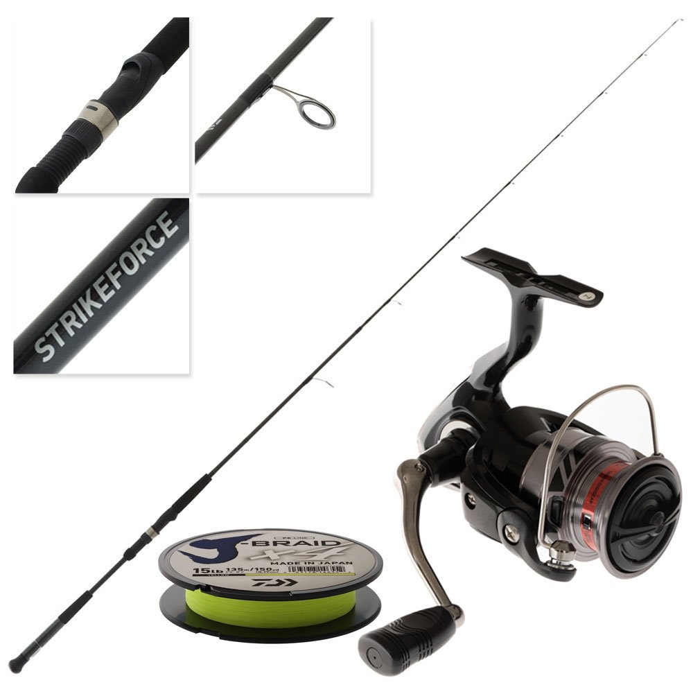 Daiwa RX LT 3000 Strikeforce II Slow Jig Combo with Braid 6ft 6in PE1-2 2pc