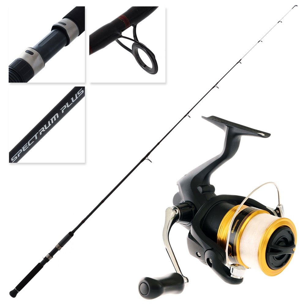 Shimano FX 2500 FC Spectrum Plus Trout Spin Combo with Line 6ft 6in 2-4kg 2pc