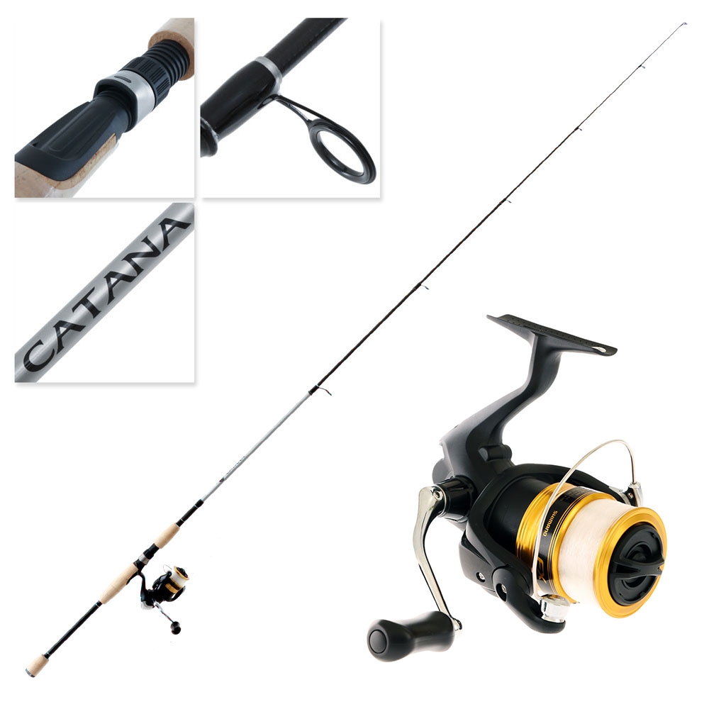 Shimano FX 2500 FC Catana Telescopic Spin Combo 6ft 9in 2-4kg 2pc