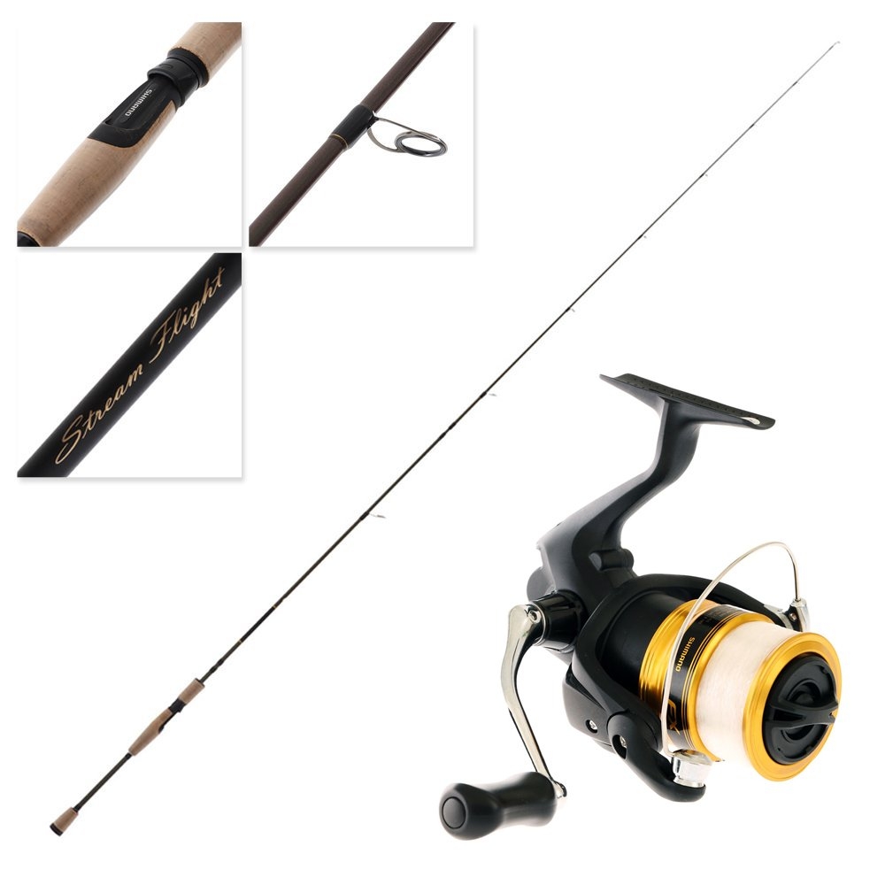 Shimano FX 2500 FC Stream Flight Light Freshwater Spin Combo 7ft 2-5kg 2pc
